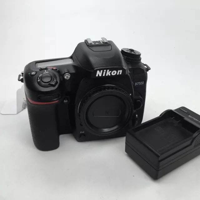 Nikon D7500 Camera Body Shutter Count 33409 Used Good