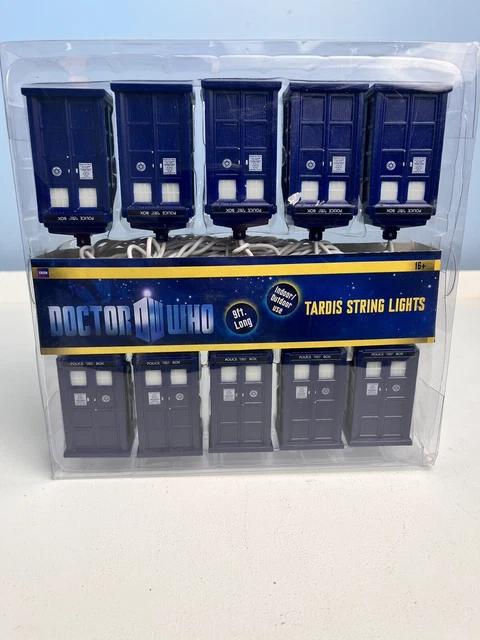 Doctor Who Tardis String Lights-Police Call Box