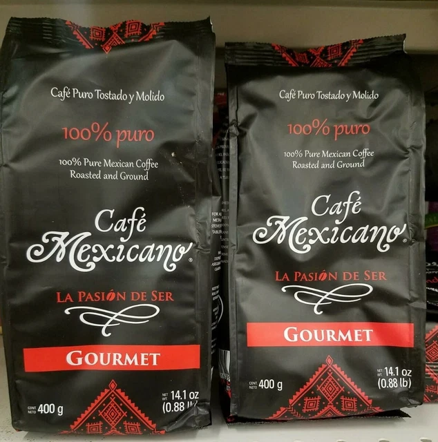 X2 GOURMET CAFE Mexicano Tostado/Molido Roasted/Ground 100% PURE
