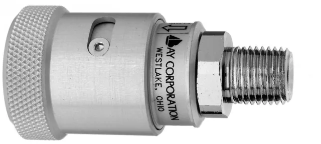 SCHRADER QUICK CONNECT - Female Coupler - 1/4" NPT Male - MEDICAL AIR - SCF-16-4