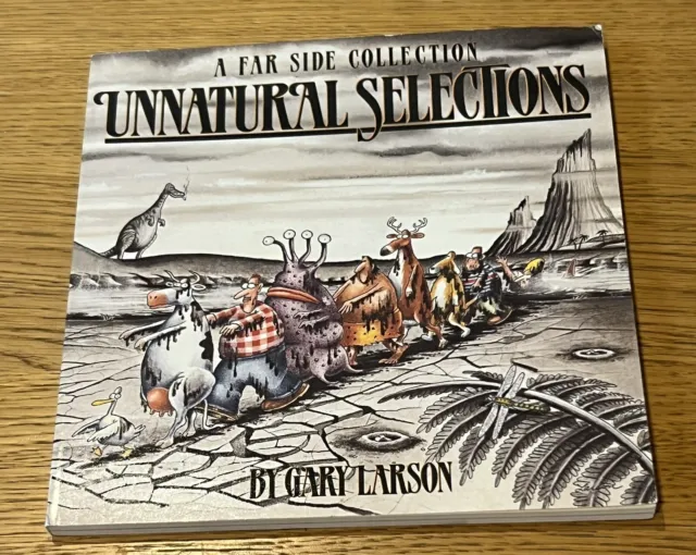 The Far Side Unnatural Selections Book by Gary Larson 1992 - Excellent Condition