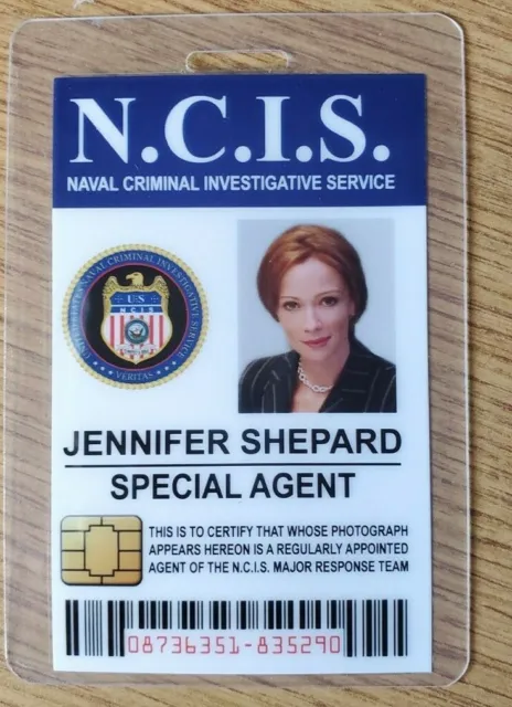 NCIS TV Series ID Badge - Special Agent Jenny Shepard costume cosplay