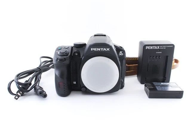 2981Shots!! Pentax K-30 16.3 MP Digital SLR Camera Body Black [Near Mint] #01488