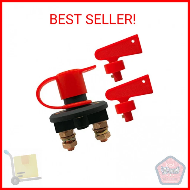 AMPPER BATTERY DISCONNECT Switch, Isolator Cut Off Power Kill Master