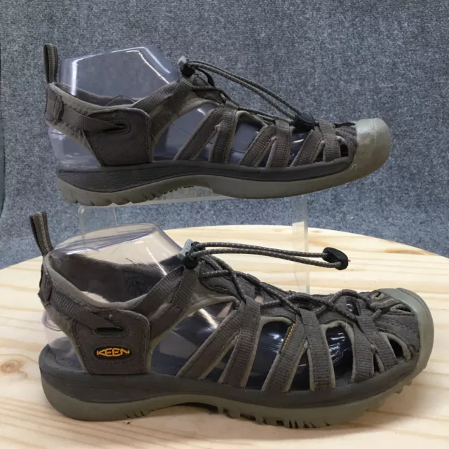 Keen Sandals Womens 9 Whisper Fisherman Gray Waterproof Comfort Casual 1010965