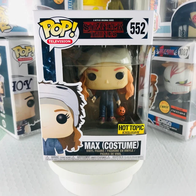 Pop Stranger Things #552 Max (Costume) Exclusive Hot Topic Toys W/Hard Protector