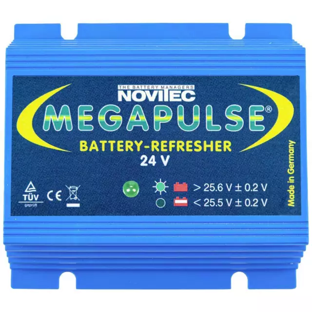 Novitec Megapulse 24 V Régénérateur daccus au plomb 24 V