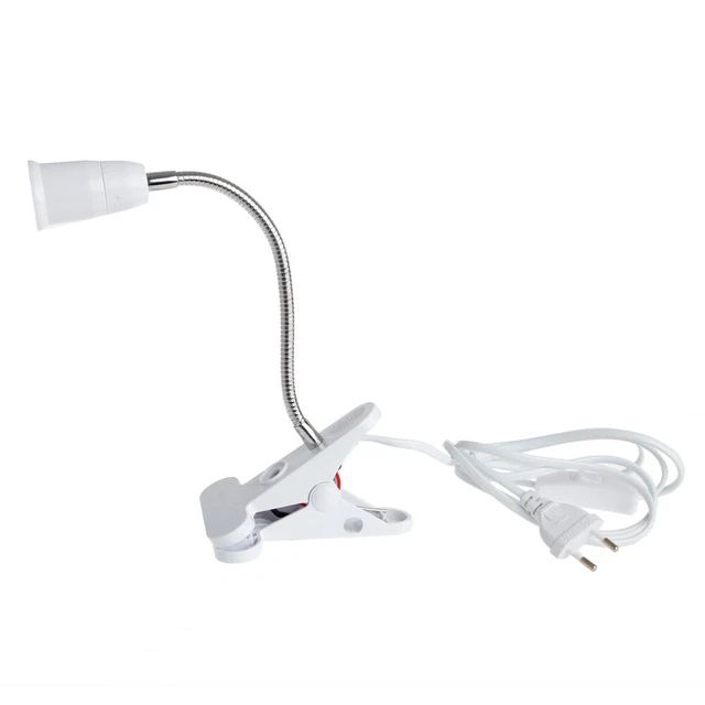 Piccola lampada da tavolo clip piccola lampada lettura notturna luce PC materiale spina UE