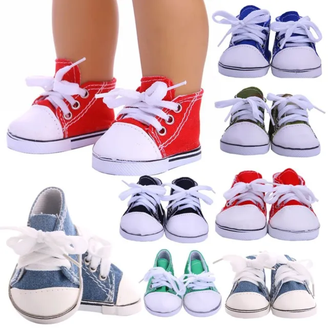 Doll Cloth Shoes Sneakers Casual Wear Shoes 43cm Doll Shoes Clothes Accessories