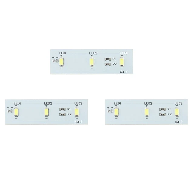 3X for Refrigerator LED Light Strip Bar Replacement for Electrolux9450