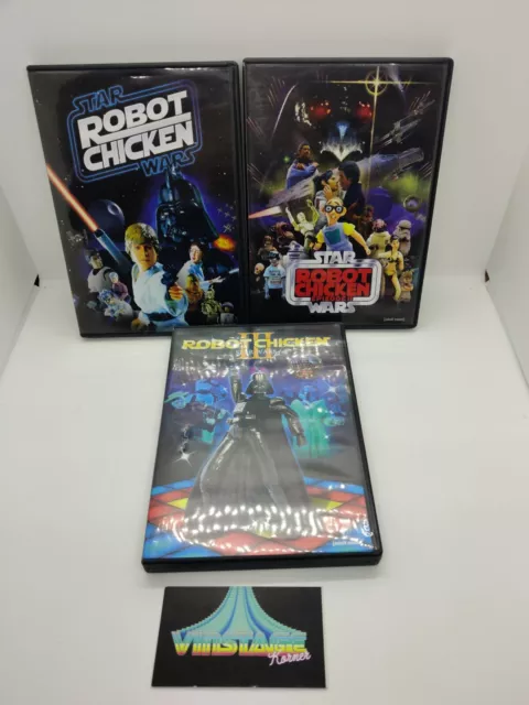 Star Wars Robot Chicken Trilogie 1 /2 /3 DVD Bel État - [ adult swim ]