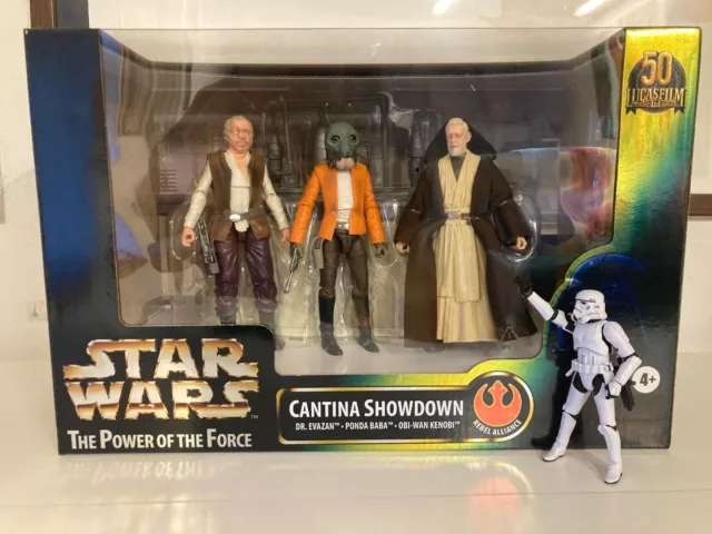 Star Wars Black Series The Power Of The Force Cantina Showdown