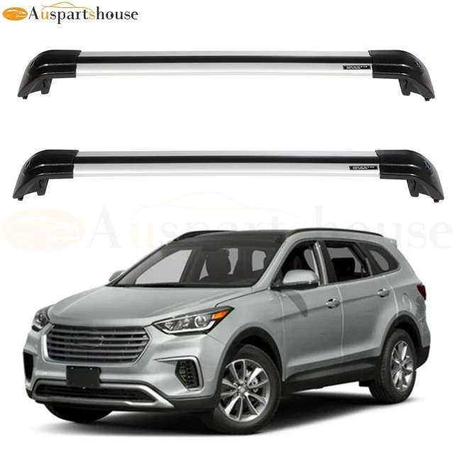 ROOF RACK CROSS Bars For Hyundai Santa Fe 3.3L 20132018 with Anti