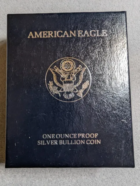1997 US Mint American Eagle One Ounce Fine Silver Proof Bullion Coin