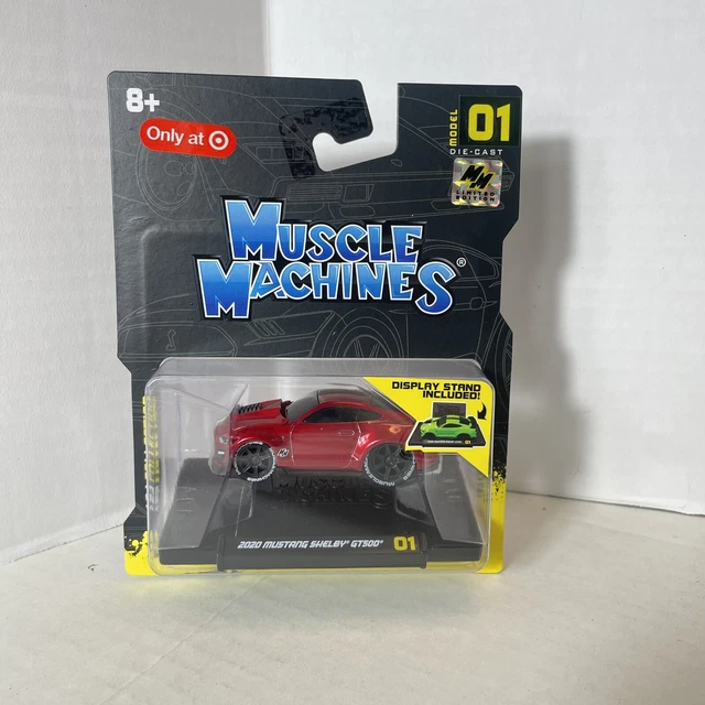 2021 MUSCLE MACHINES CHASE 2020 Mustang Shelby GT500 Limited Edition