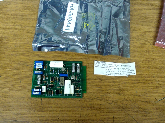 NEW HA-000444 MEMORY TIMER BOARD PCB PART NO 000444 HA-000444 TRACOR 825R-d