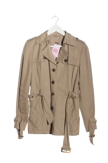 Trenchcoat Rosa & Rose Taille 38 Noir Argenté - Style Extravagant - Occasion Très Bon état