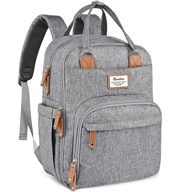 Diaper Bag Backpack, RUVALINO Multifunction Travel Back Pack Maternity Baby Chan