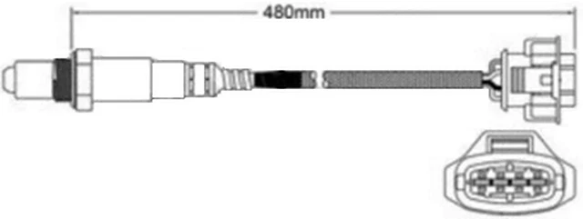 PRE-CAT O2 SENSORS For Holden Commodore Ve Alloytec Le0 3.6 V6 From Vin ...