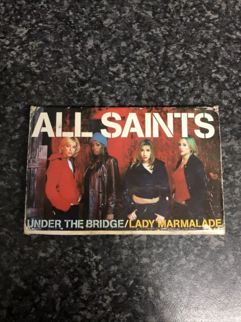 All Saints. Under The Bridge/Lady Marmalade. 4 Track Single Cassette