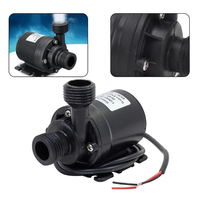 Pompa Acqua Brushless 12V 10W - Impermeabile, Resistente Fino A 55°C, Perfetta Per Impianti Solari E Circolazione - Foto 8