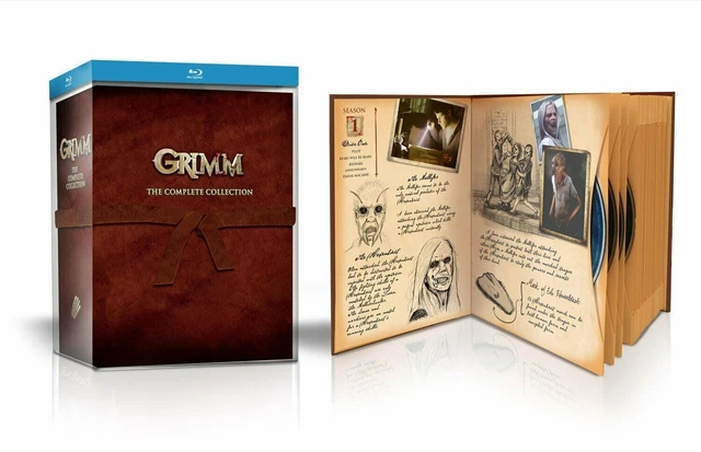 GRIMM: THE COMPLETE Series Collection Blu-ray (28 Disc Set) NEW