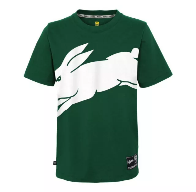 NRL South Sydney Rabbitohs Men's Graphic Supporter T-Shirt - Sizes L - 2XL