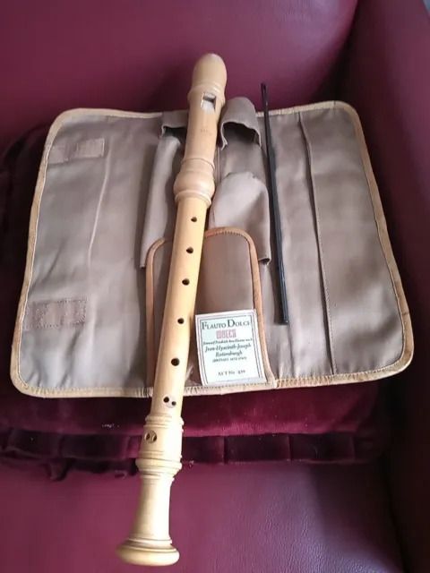 Moeck Rottenburgh Alto (Treble) Recorder 239 maple wood, canvas bag, free post