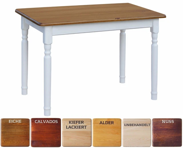 Table De Salle à Manger Design Rectangulaire 180x100 Cm – Dorée à La Feuille D'or Et Acajou (Provenance Château)