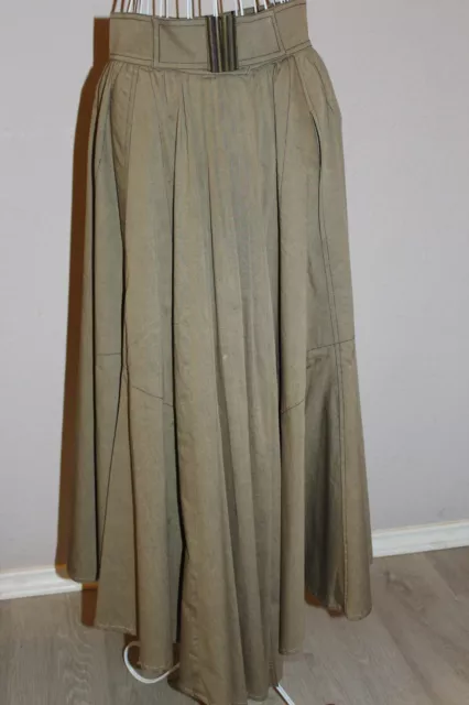 Thierry Mugler Green Long Skirt Size 42