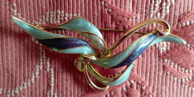 Broche Vintage Remy Dis Paris En émail - Années 80/90 - Made In France - Pièce Collector