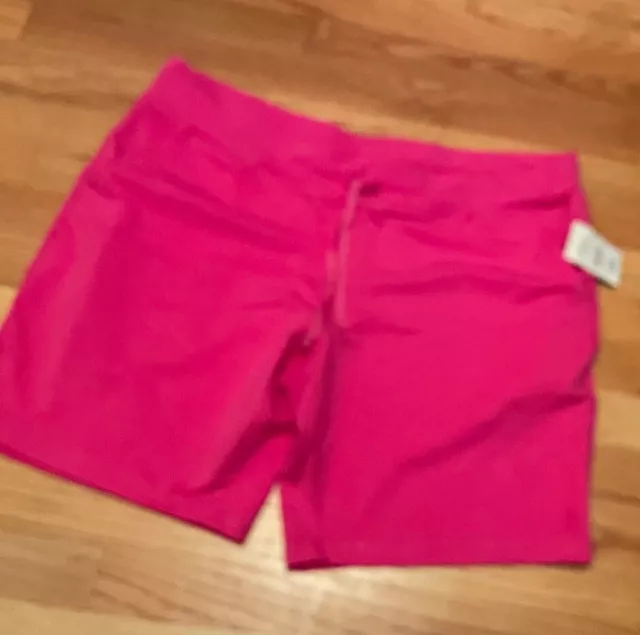 Women’s Danskin Now Pink 9 Inch Shorts Size XXL New With Tags