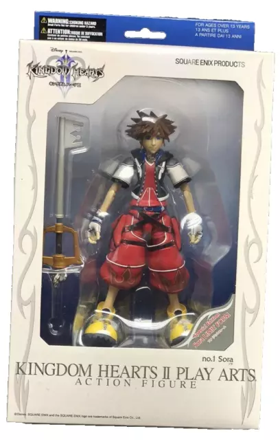 Square Enix Kingdom Hearts Sora (Limit Form) Play Arts Action Figure Exclusive