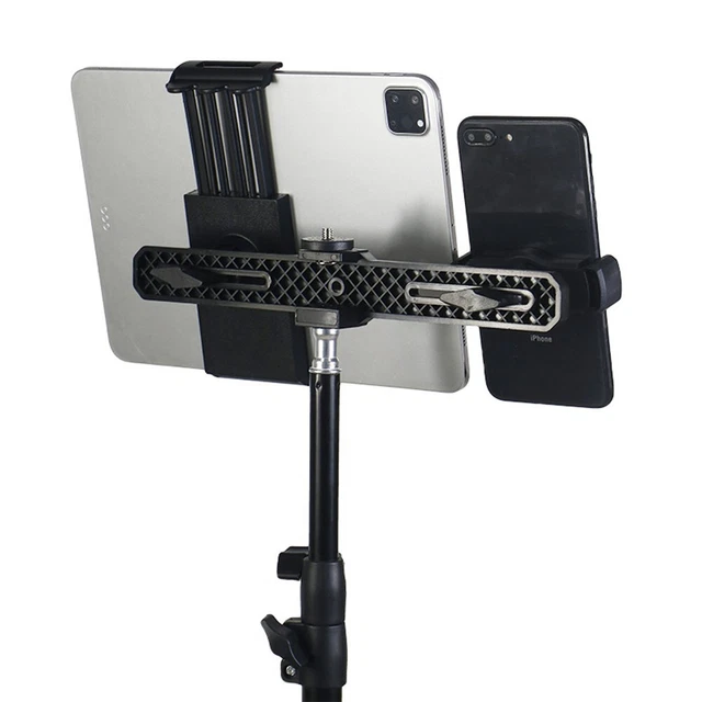 Supporto universale microfono doppio adattatore 14 pollici
