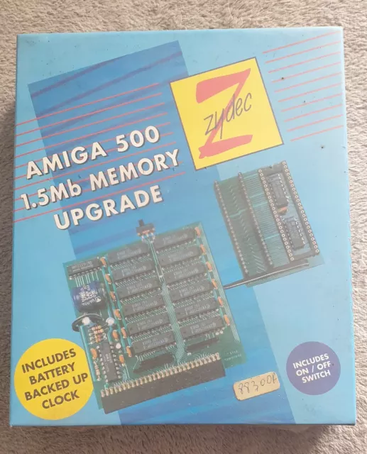 memoire 1.5 MB ZYLTEC pour AMIGA 500