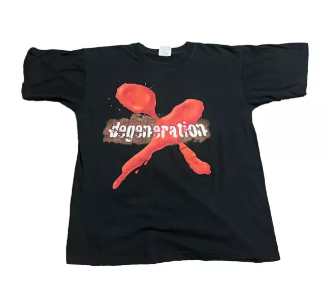 vintage 90s d generation x shirt size Large WWF WCW Triple H Shawn Michaels