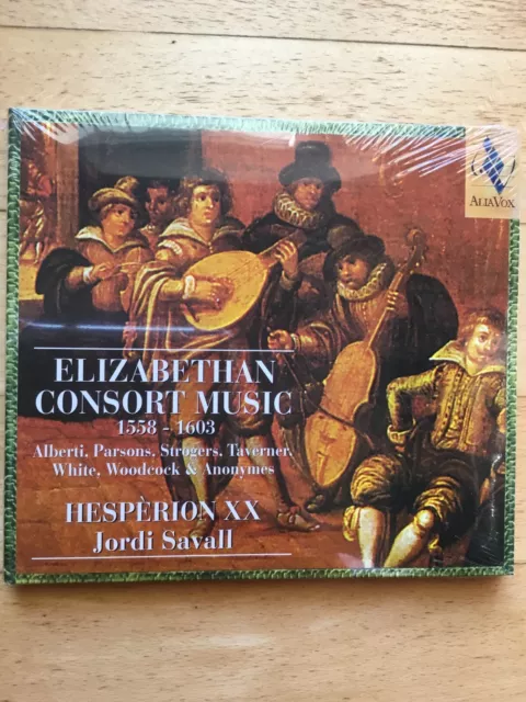 Elisabethan Consort Music, 1558-1603 - Hesperion XX/Jordi Savall - CD - NEU