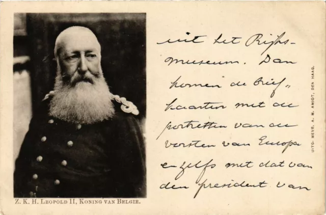 CPA AK ZKH Leopold II, Koning van Belgie BELGIAN ROYALTY (827707)