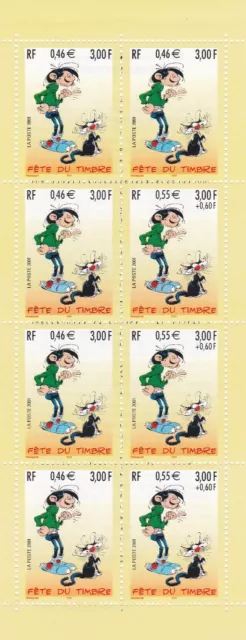 FRANCE 2001 FETE DU TIMBRE GASTON LAGAFFE CARNET NEUF ** YT BC3370a