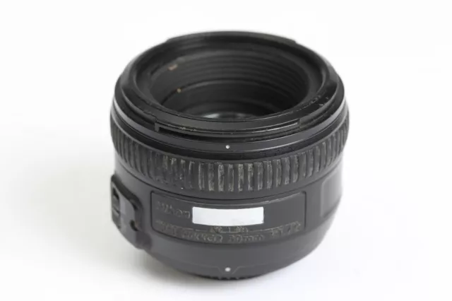 Nikon AF-S FX NIKKOR 50mm F/1.4G Standard Lens **no reserve** water damage