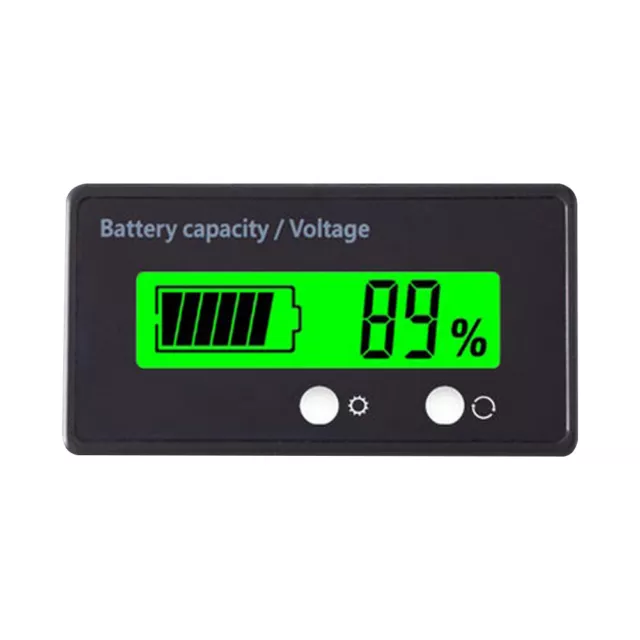 6-63 V LED Digital Voltmeter Useful Lead Acid Lifepo4 Battery Capacity Indicator 3