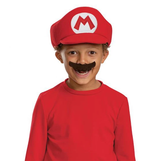 Lot De 28 Accessoires Super Brothers – Chapeaux, Moustaches, Bretelles, Gants Et Boutons Pour Cosplay Enfant Et Adulte