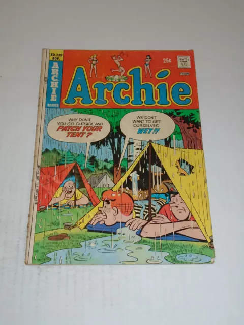 ARCHIE #239 (1974) Archie, Betty, Veronica, Jughead