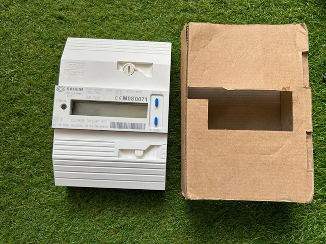 Compteur électronique Sagem 230V monophasé Comme NEUF