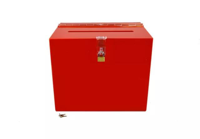 Large Lockable Ballot Feedback Collection Suggestion Box BB0005 various colours