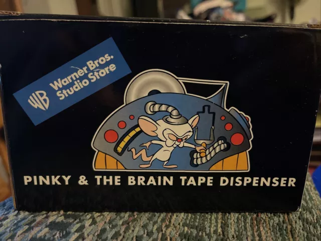 Warner Brothers Studio Store 1998 Pinky And The Brain Tape Dispenser