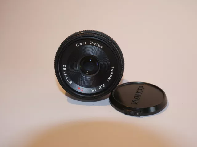 CONTAX 45 mm f2,8 AEJ Carl Zeiss Tessar T*