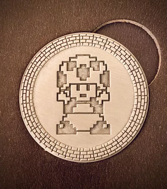 TOAD COIN Super Mario Bros Collectible Coins Think Geek