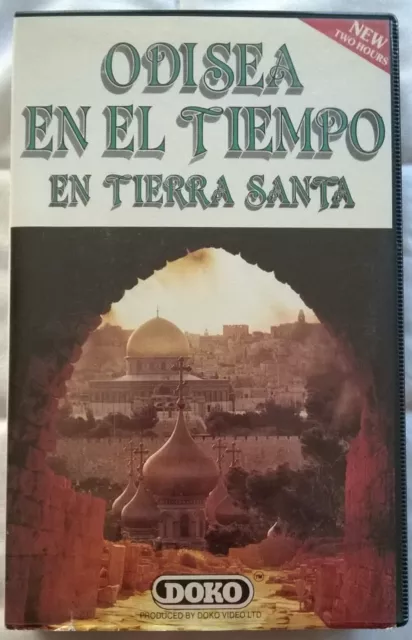 Odisea en el Tiempo en Tierra Santa - VHS - Religión