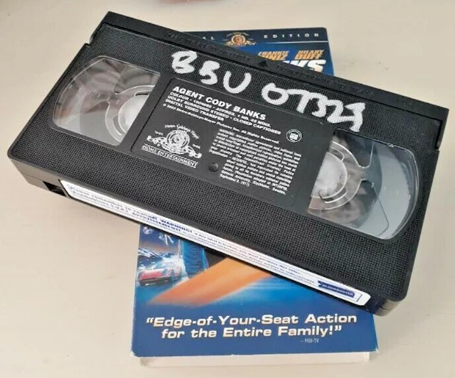 AGENT CODY BANKS VHS Special Edition - Blockbuster Copy - Frankie Muniz ...